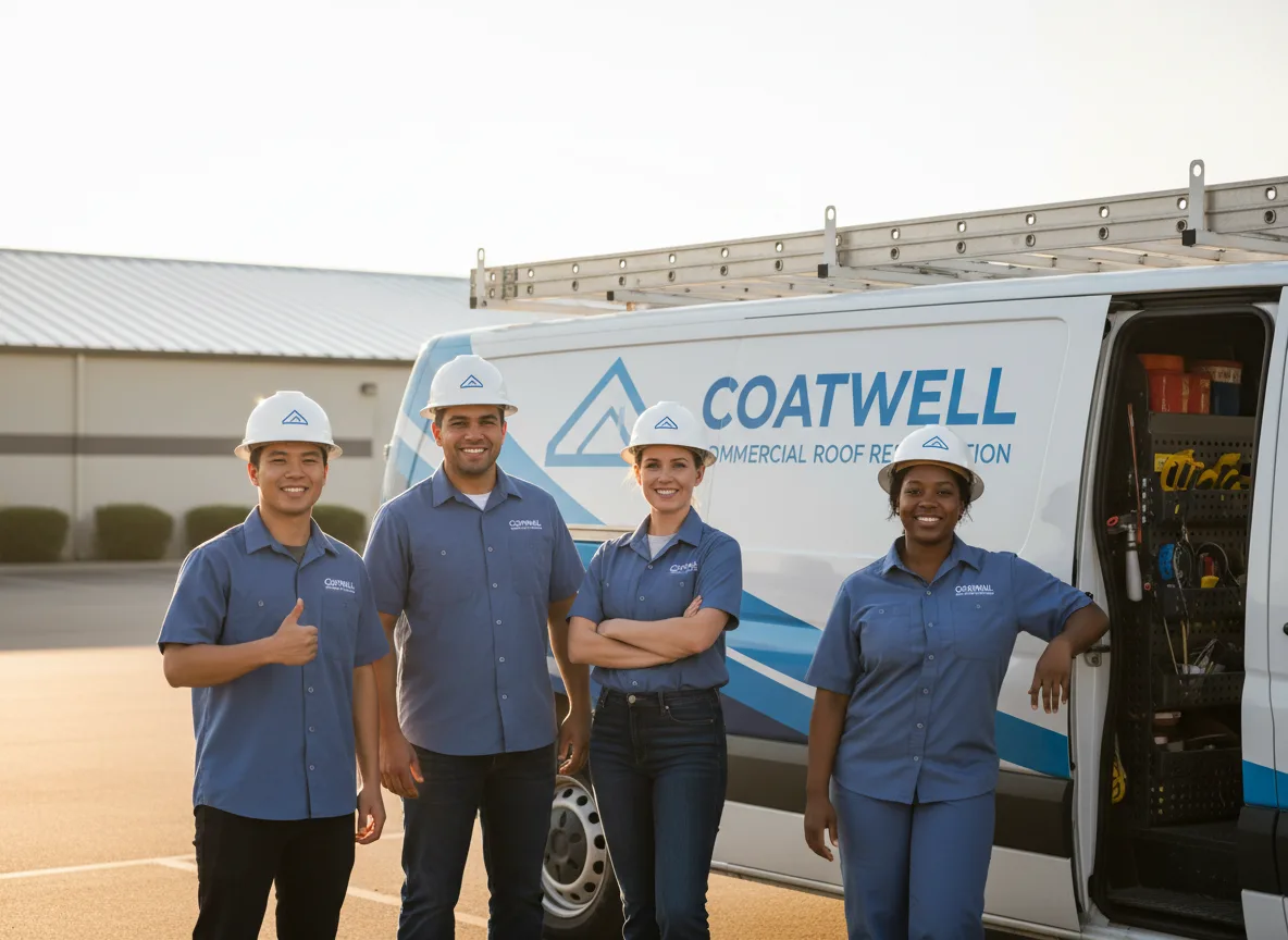 Commercial roof coating company in Fargo, OK